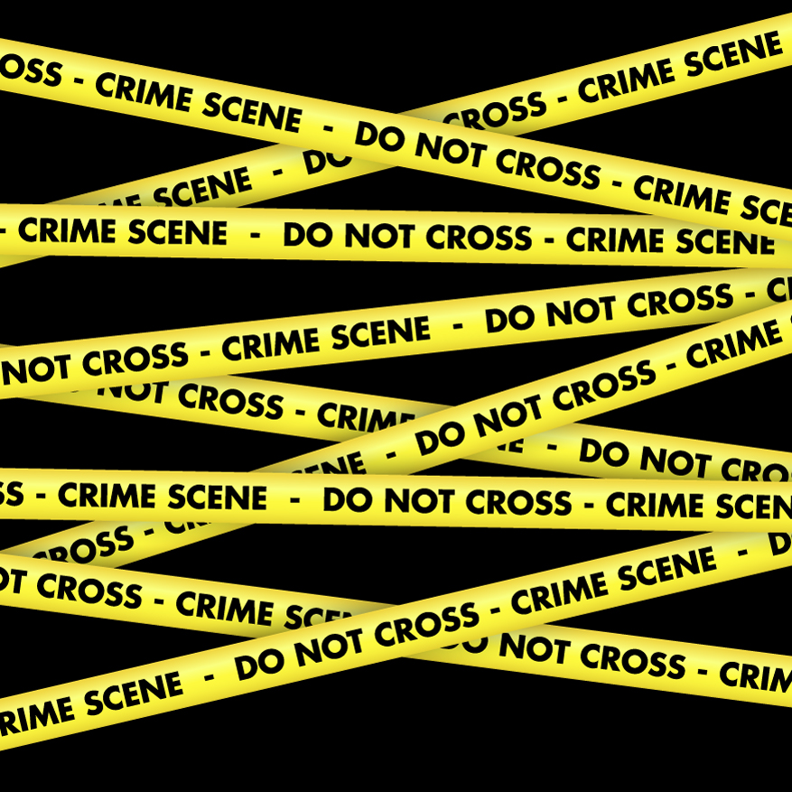 Crime scene tape